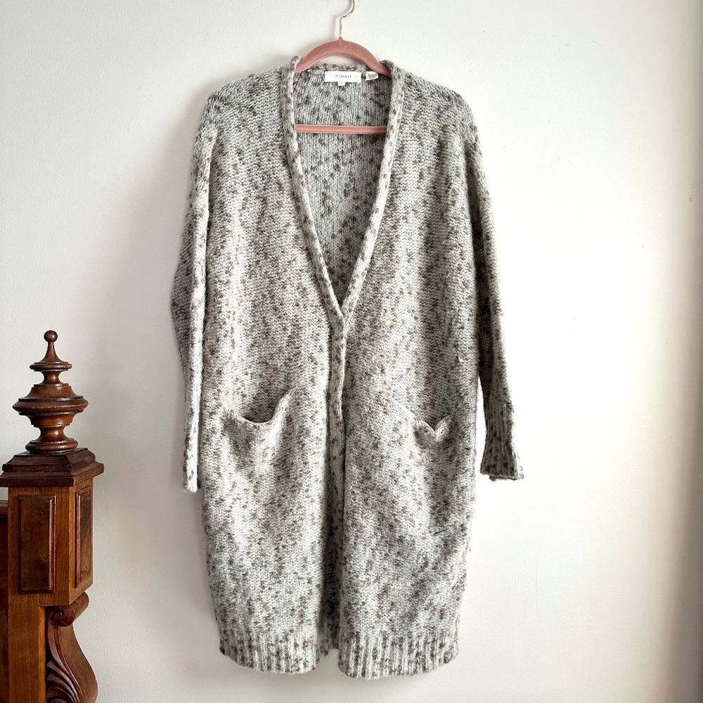 Inhabit • Blend Dot Cardigan in Drift‎